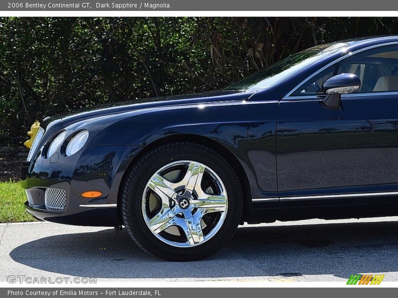 Dark Sapphire / Magnolia 2006 Bentley Continental GT