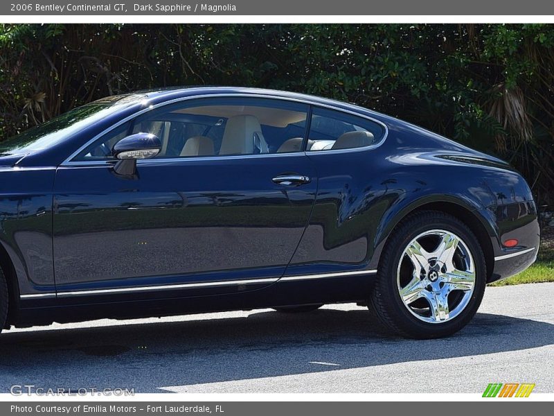 Dark Sapphire / Magnolia 2006 Bentley Continental GT