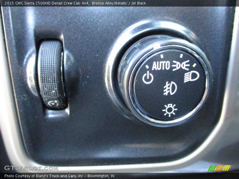 Bronze Alloy Metallic / Jet Black 2015 GMC Sierra 2500HD Denali Crew Cab 4x4