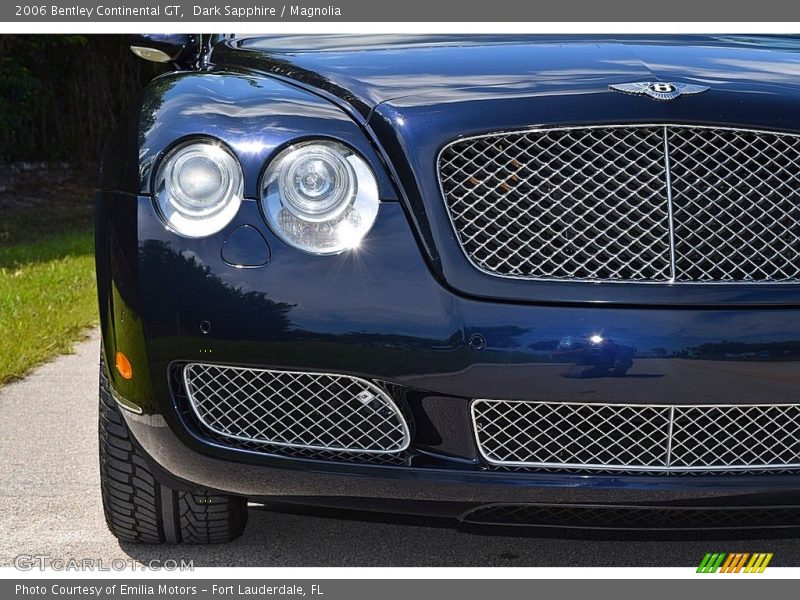 Dark Sapphire / Magnolia 2006 Bentley Continental GT