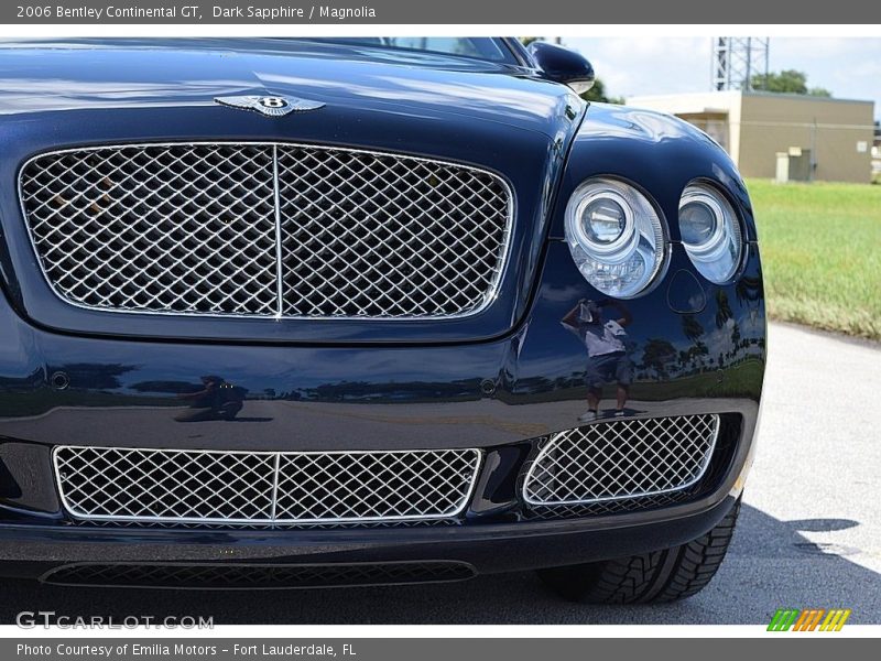 Dark Sapphire / Magnolia 2006 Bentley Continental GT