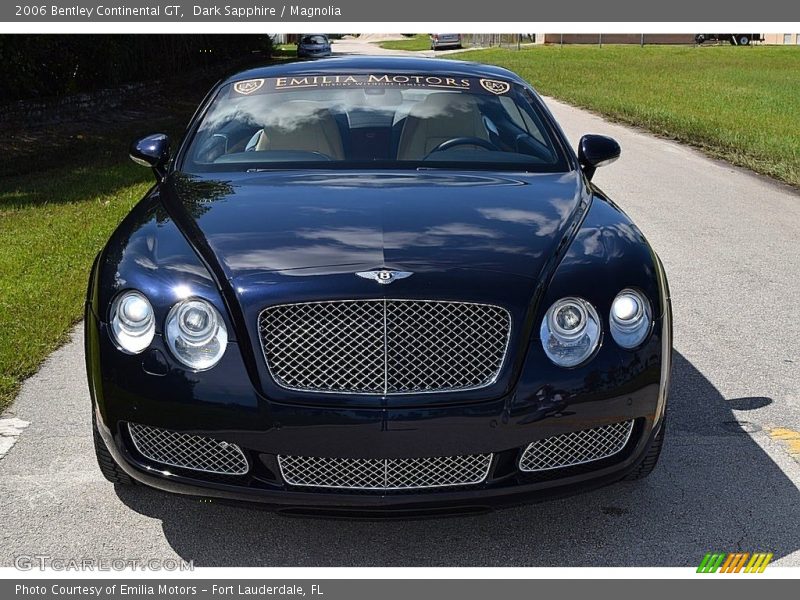 Dark Sapphire / Magnolia 2006 Bentley Continental GT