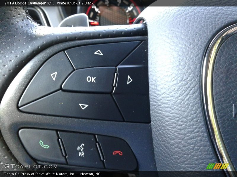 White Knuckle / Black 2019 Dodge Challenger R/T