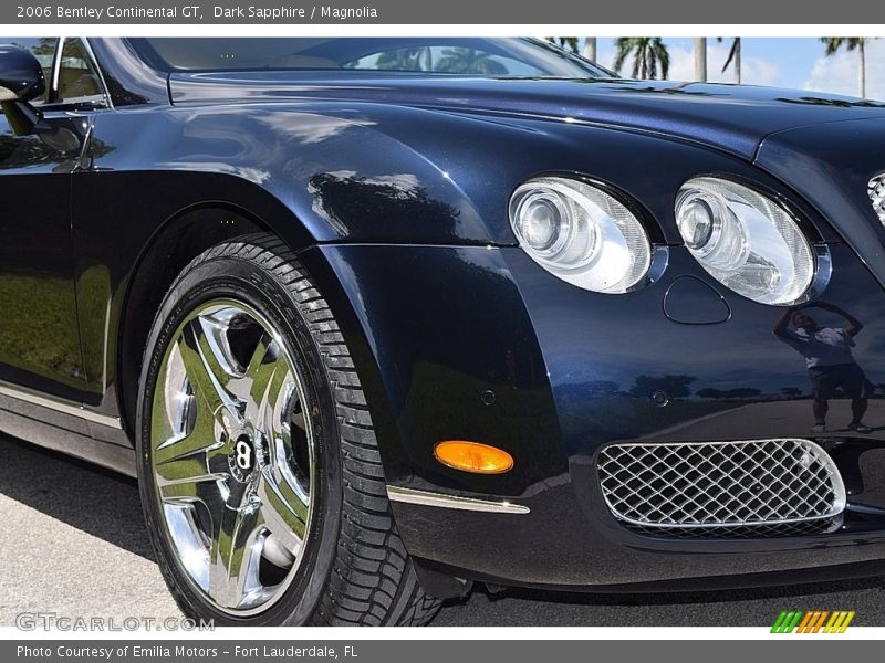 Dark Sapphire / Magnolia 2006 Bentley Continental GT