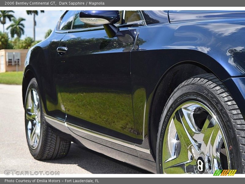 Dark Sapphire / Magnolia 2006 Bentley Continental GT