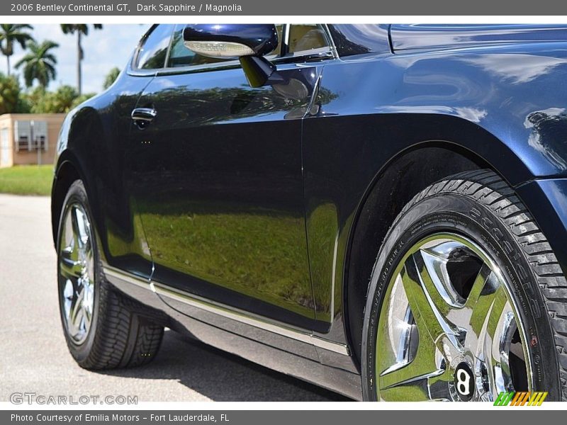 Dark Sapphire / Magnolia 2006 Bentley Continental GT