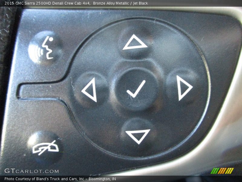Bronze Alloy Metallic / Jet Black 2015 GMC Sierra 2500HD Denali Crew Cab 4x4