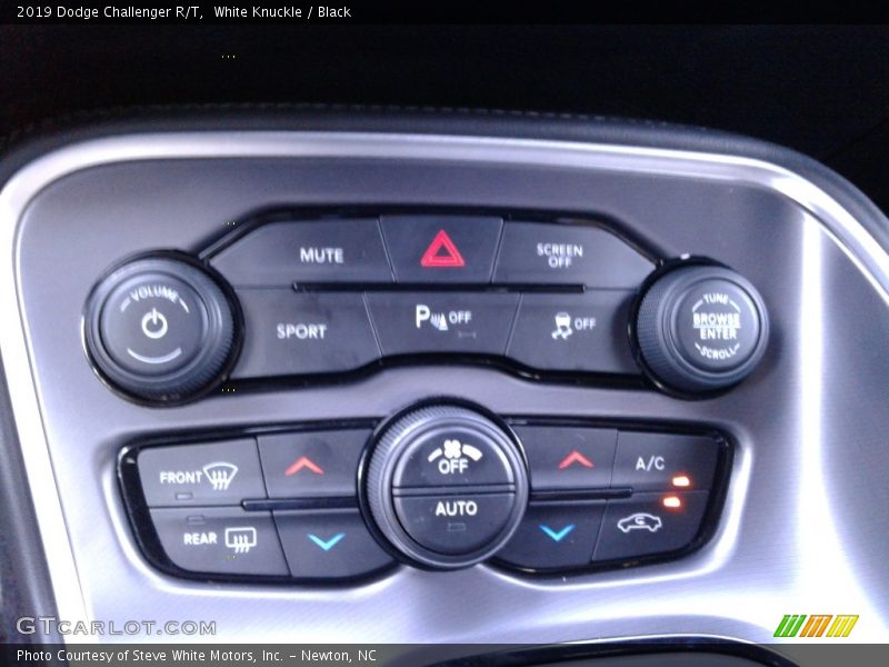 White Knuckle / Black 2019 Dodge Challenger R/T