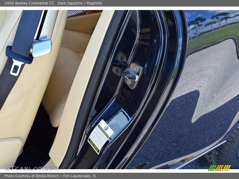 Dark Sapphire / Magnolia 2006 Bentley Continental GT