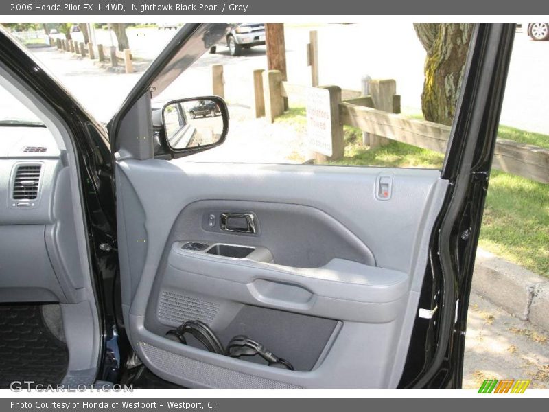 Nighthawk Black Pearl / Gray 2006 Honda Pilot EX-L 4WD