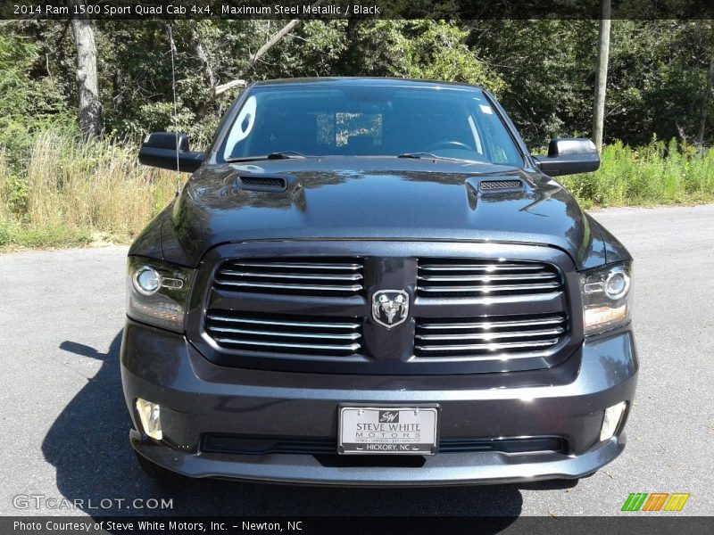 Maximum Steel Metallic / Black 2014 Ram 1500 Sport Quad Cab 4x4