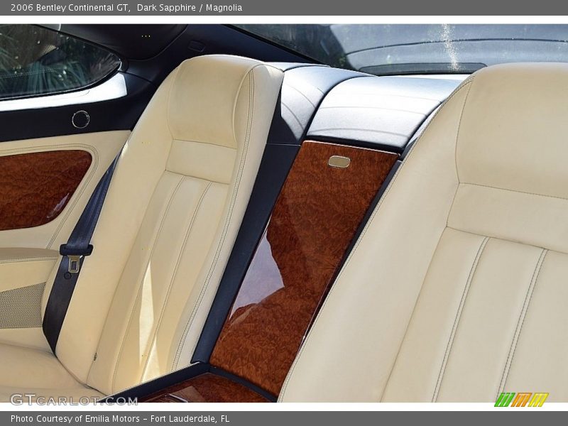 Rear Seat of 2006 Continental GT 
