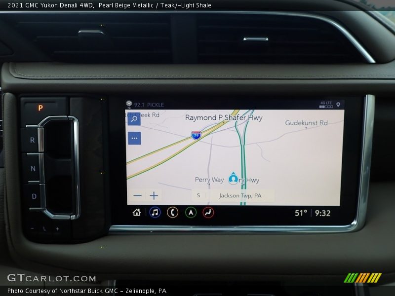 Navigation of 2021 Yukon Denali 4WD