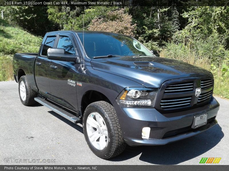 Maximum Steel Metallic / Black 2014 Ram 1500 Sport Quad Cab 4x4
