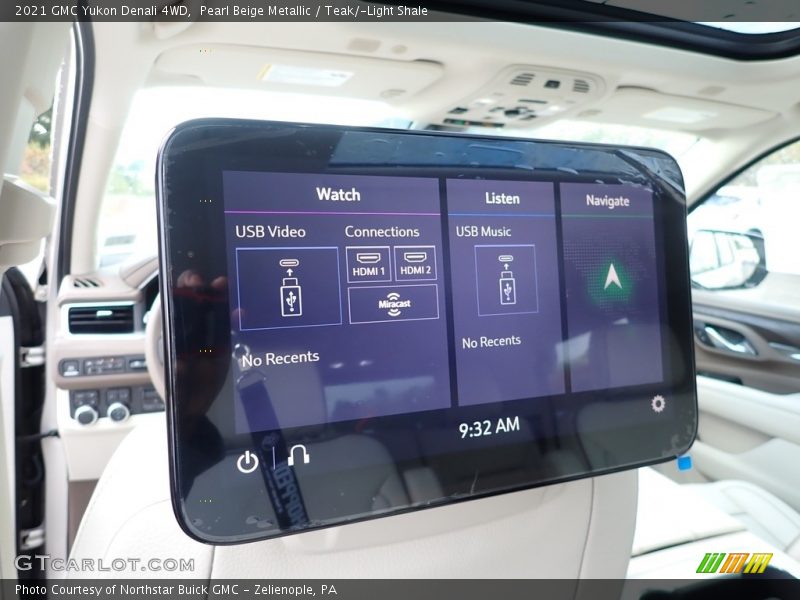 Entertainment System of 2021 Yukon Denali 4WD