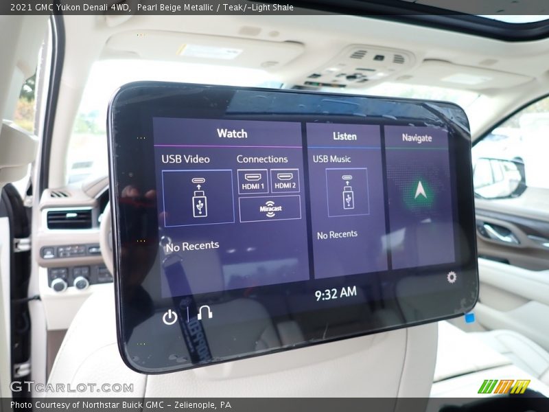 Entertainment System of 2021 Yukon Denali 4WD