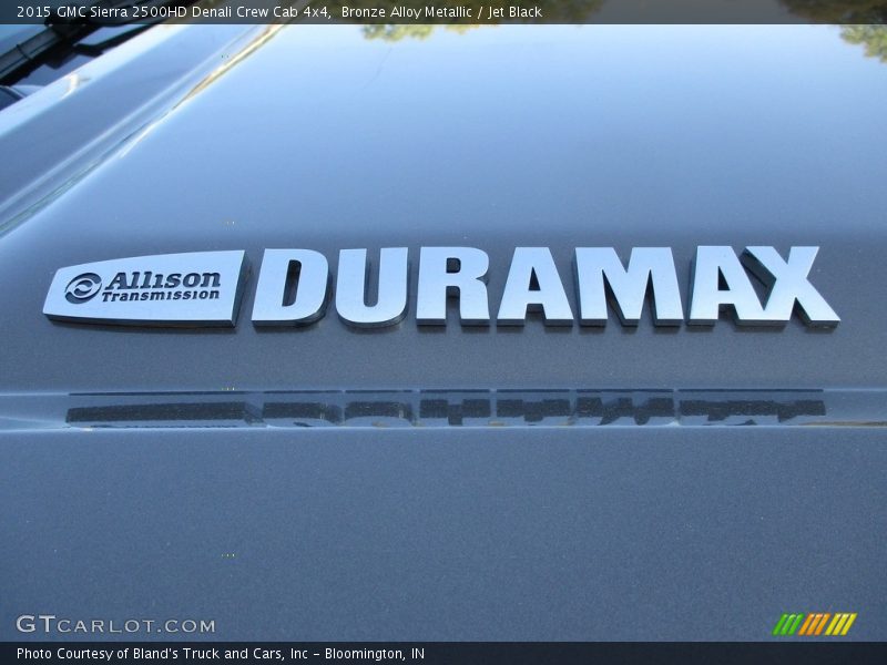 Bronze Alloy Metallic / Jet Black 2015 GMC Sierra 2500HD Denali Crew Cab 4x4