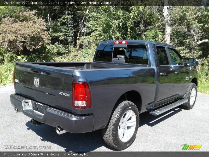 Maximum Steel Metallic / Black 2014 Ram 1500 Sport Quad Cab 4x4