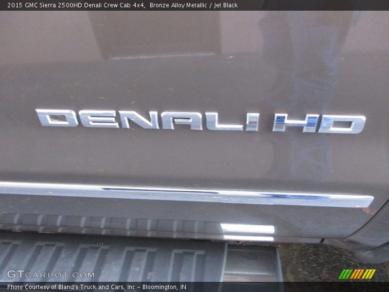 Bronze Alloy Metallic / Jet Black 2015 GMC Sierra 2500HD Denali Crew Cab 4x4