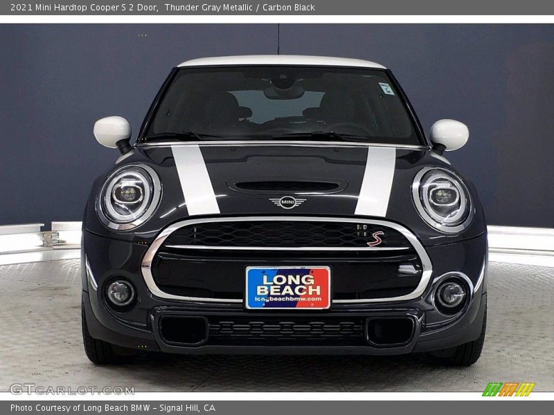 Thunder Gray Metallic / Carbon Black 2021 Mini Hardtop Cooper S 2 Door