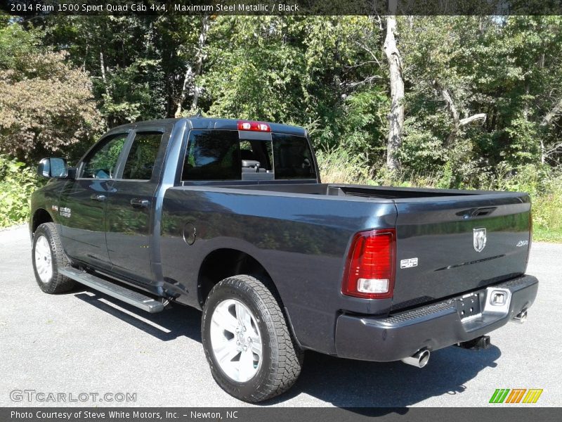 Maximum Steel Metallic / Black 2014 Ram 1500 Sport Quad Cab 4x4