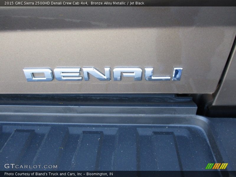 Bronze Alloy Metallic / Jet Black 2015 GMC Sierra 2500HD Denali Crew Cab 4x4
