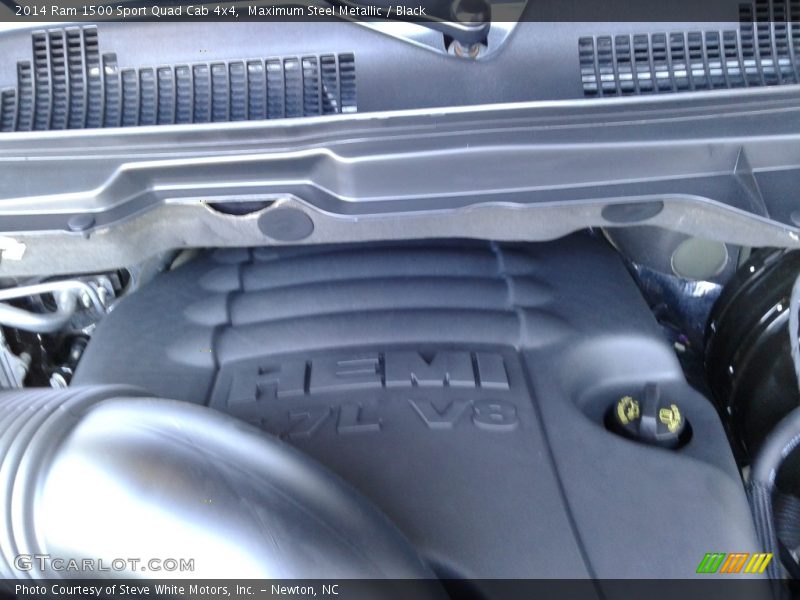 Maximum Steel Metallic / Black 2014 Ram 1500 Sport Quad Cab 4x4