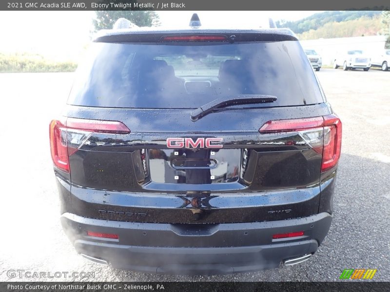 Ebony Twilight Metallic / Jet Black 2021 GMC Acadia SLE AWD