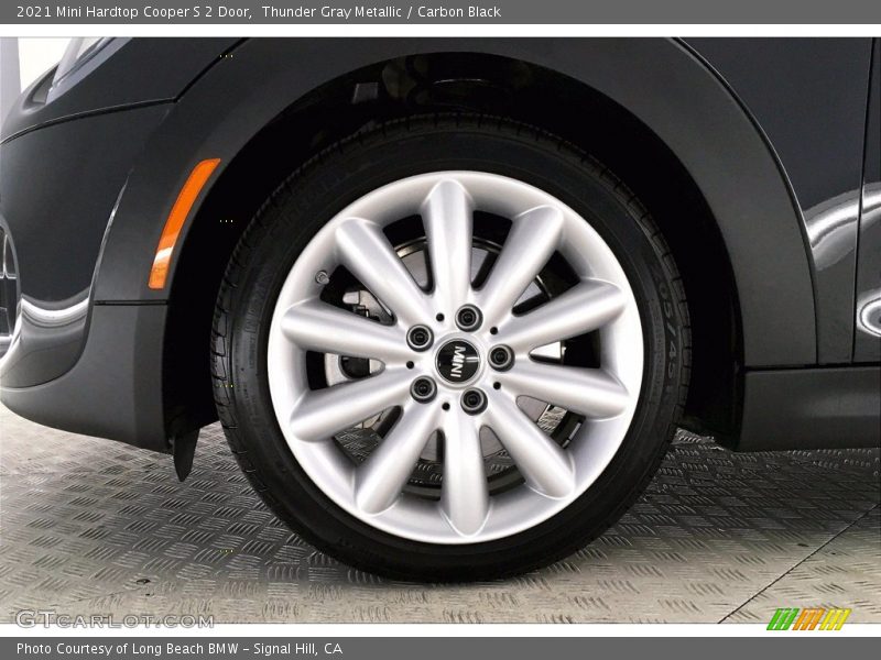 Thunder Gray Metallic / Carbon Black 2021 Mini Hardtop Cooper S 2 Door