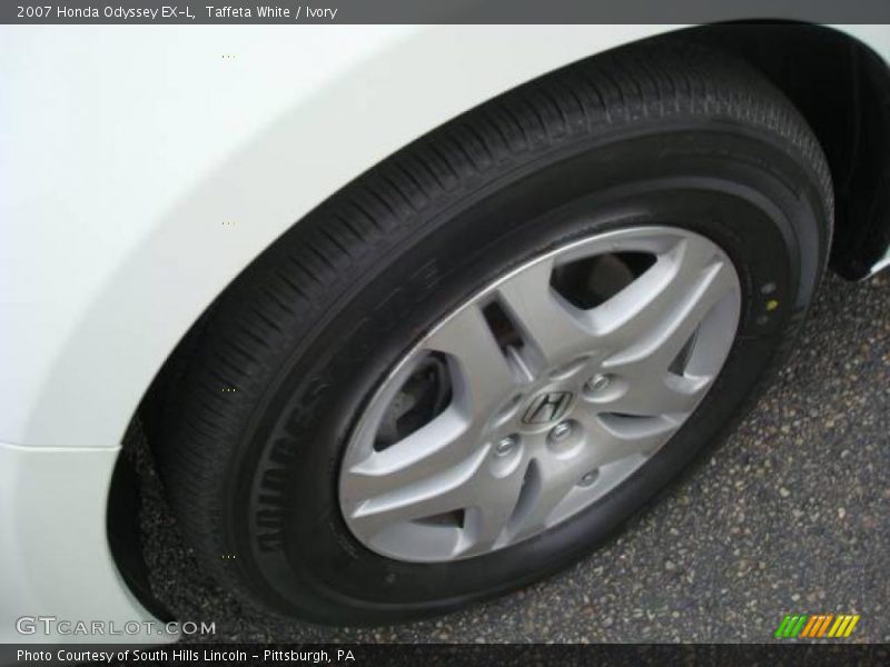 Taffeta White / Ivory 2007 Honda Odyssey EX-L