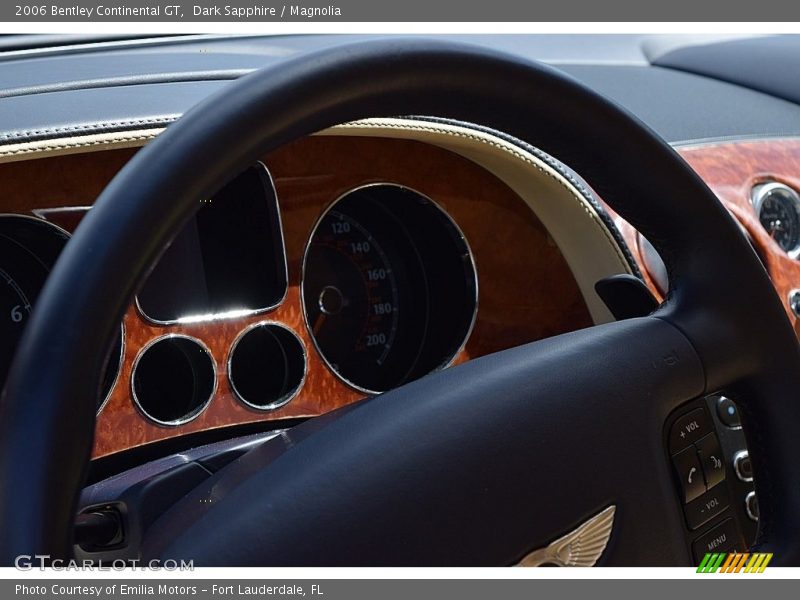 Dark Sapphire / Magnolia 2006 Bentley Continental GT