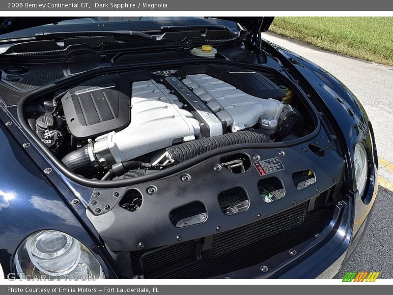  2006 Continental GT  Engine - 6.0L Twin-Turbocharged DOHC 48V VVT W12
