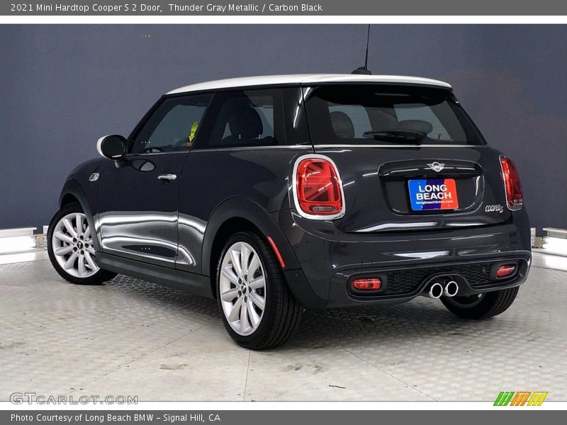 Thunder Gray Metallic / Carbon Black 2021 Mini Hardtop Cooper S 2 Door