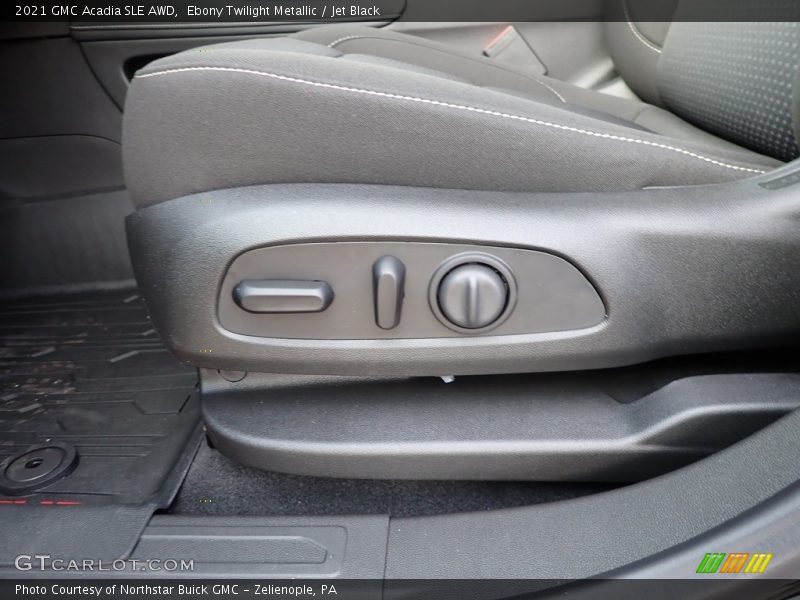Ebony Twilight Metallic / Jet Black 2021 GMC Acadia SLE AWD