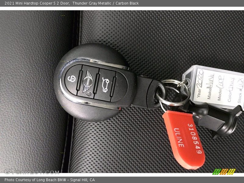 Thunder Gray Metallic / Carbon Black 2021 Mini Hardtop Cooper S 2 Door