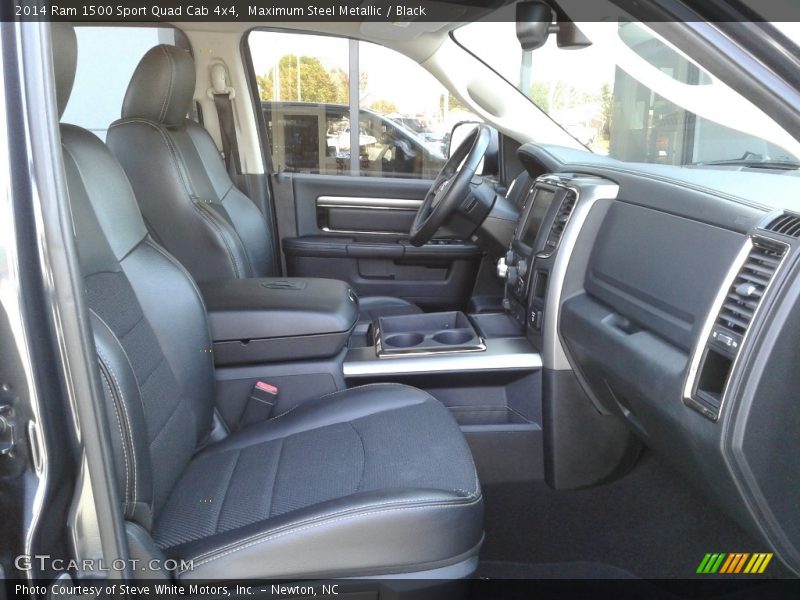 Maximum Steel Metallic / Black 2014 Ram 1500 Sport Quad Cab 4x4