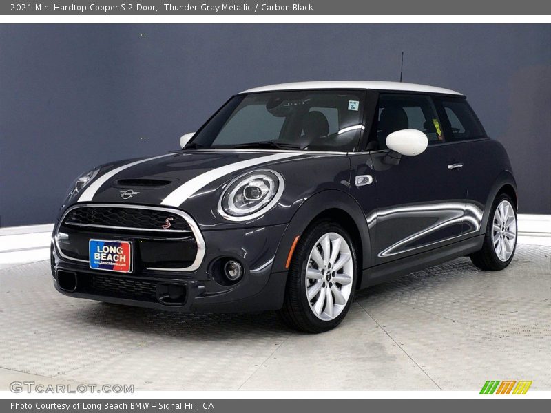Thunder Gray Metallic / Carbon Black 2021 Mini Hardtop Cooper S 2 Door