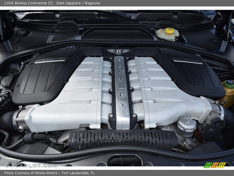  2006 Continental GT  Engine - 6.0L Twin-Turbocharged DOHC 48V VVT W12