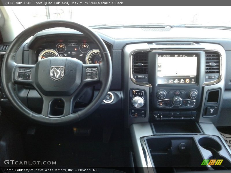 Maximum Steel Metallic / Black 2014 Ram 1500 Sport Quad Cab 4x4