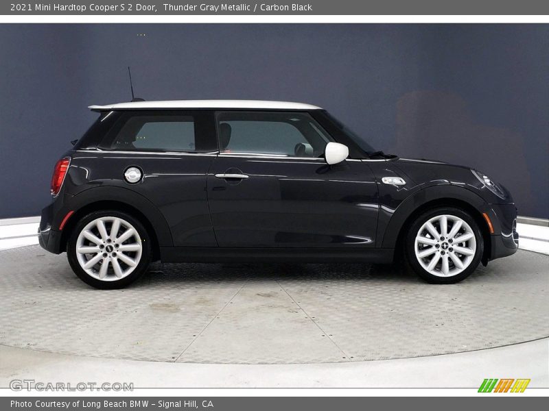 Thunder Gray Metallic / Carbon Black 2021 Mini Hardtop Cooper S 2 Door