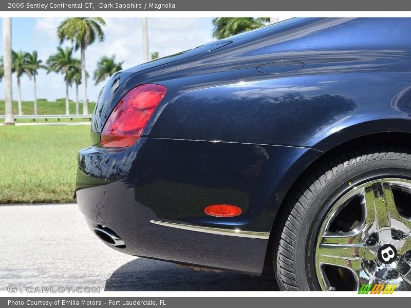 Dark Sapphire / Magnolia 2006 Bentley Continental GT