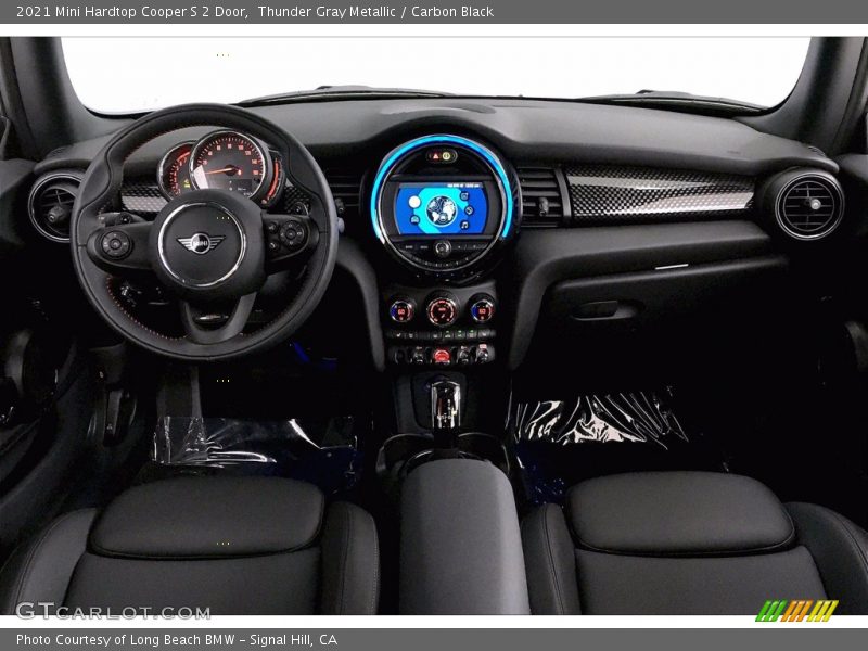 Thunder Gray Metallic / Carbon Black 2021 Mini Hardtop Cooper S 2 Door