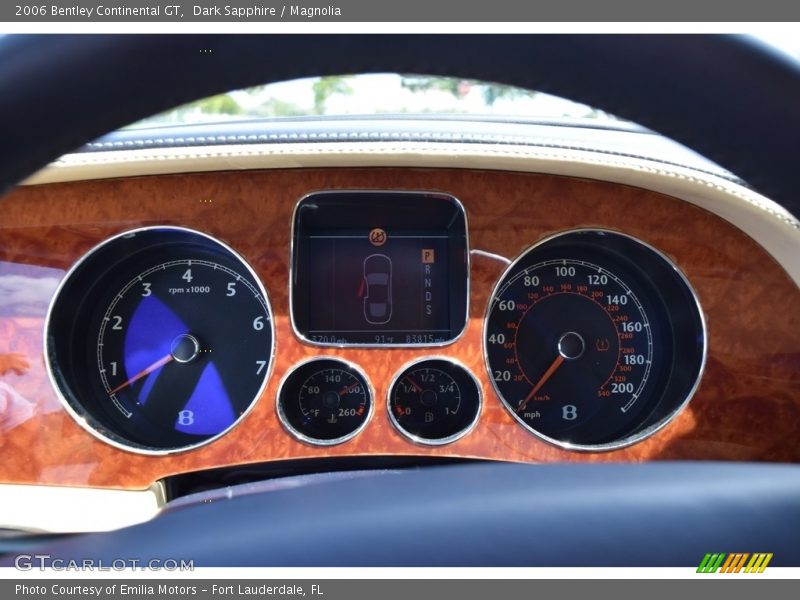  2006 Continental GT   Gauges