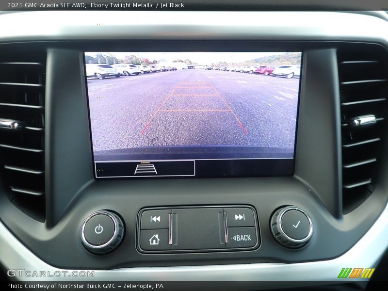 Controls of 2021 Acadia SLE AWD