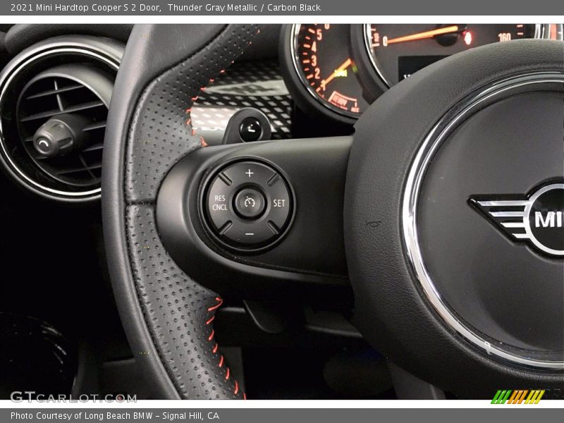 Thunder Gray Metallic / Carbon Black 2021 Mini Hardtop Cooper S 2 Door