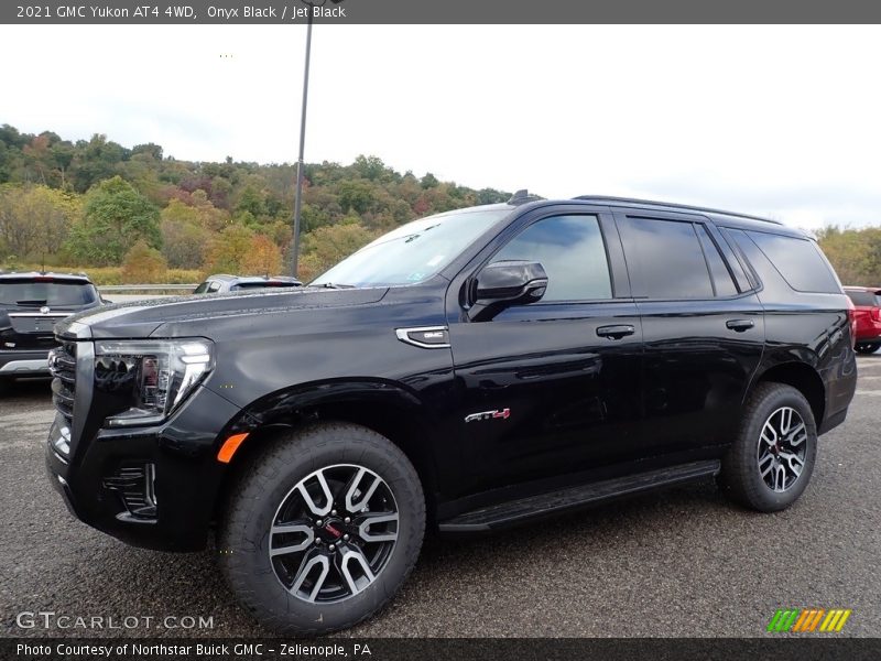 Onyx Black / Jet Black 2021 GMC Yukon AT4 4WD