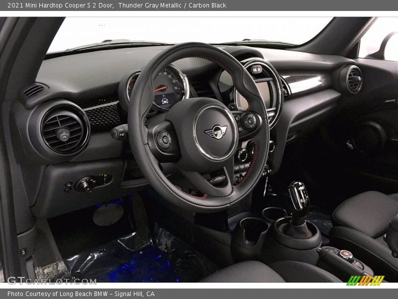 Thunder Gray Metallic / Carbon Black 2021 Mini Hardtop Cooper S 2 Door