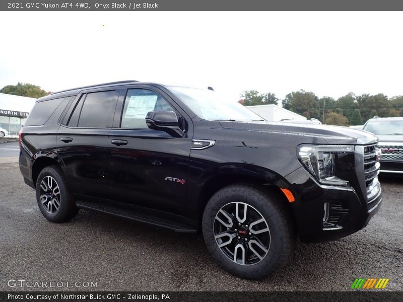 Onyx Black / Jet Black 2021 GMC Yukon AT4 4WD