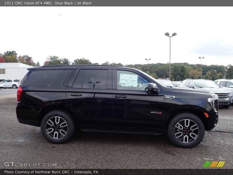 Onyx Black / Jet Black 2021 GMC Yukon AT4 4WD