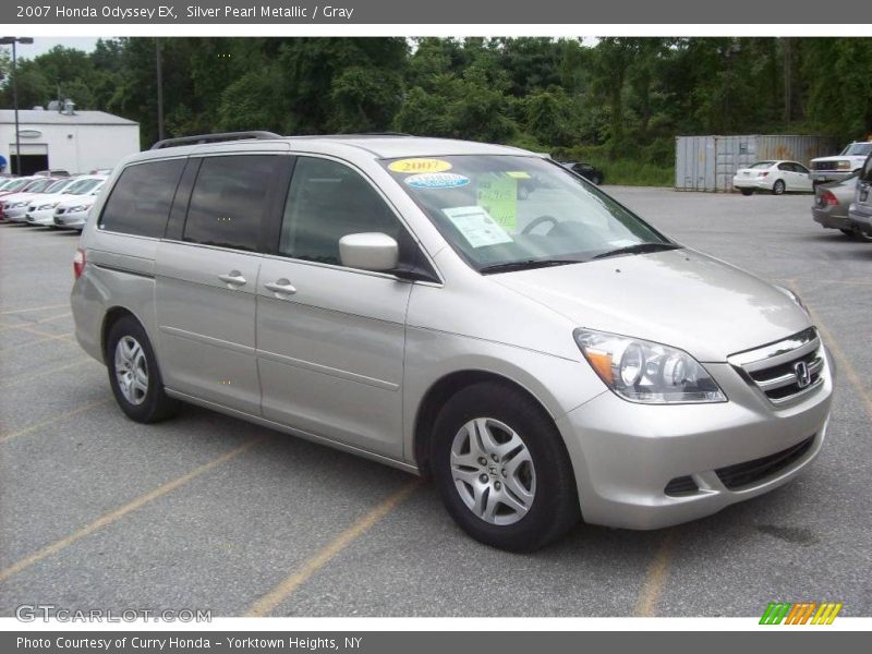 Silver Pearl Metallic / Gray 2007 Honda Odyssey EX
